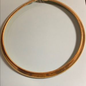 Gold choker